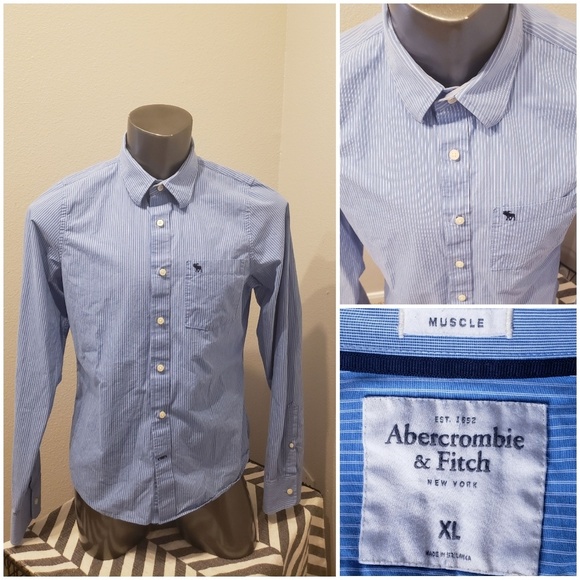 Abercrombie &Fitch Mens button up - Picture 1 of 2